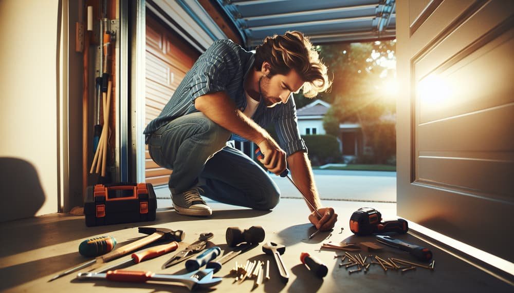 Fixing Garage Door Track Alignment Issues | San Diego Guide