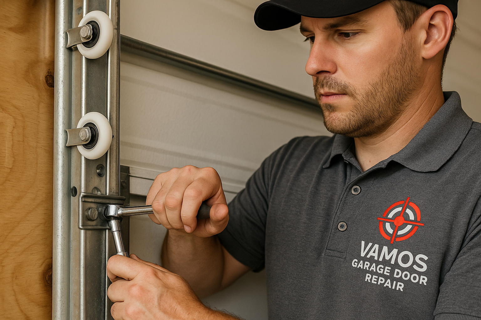 Garage Door Track Repair